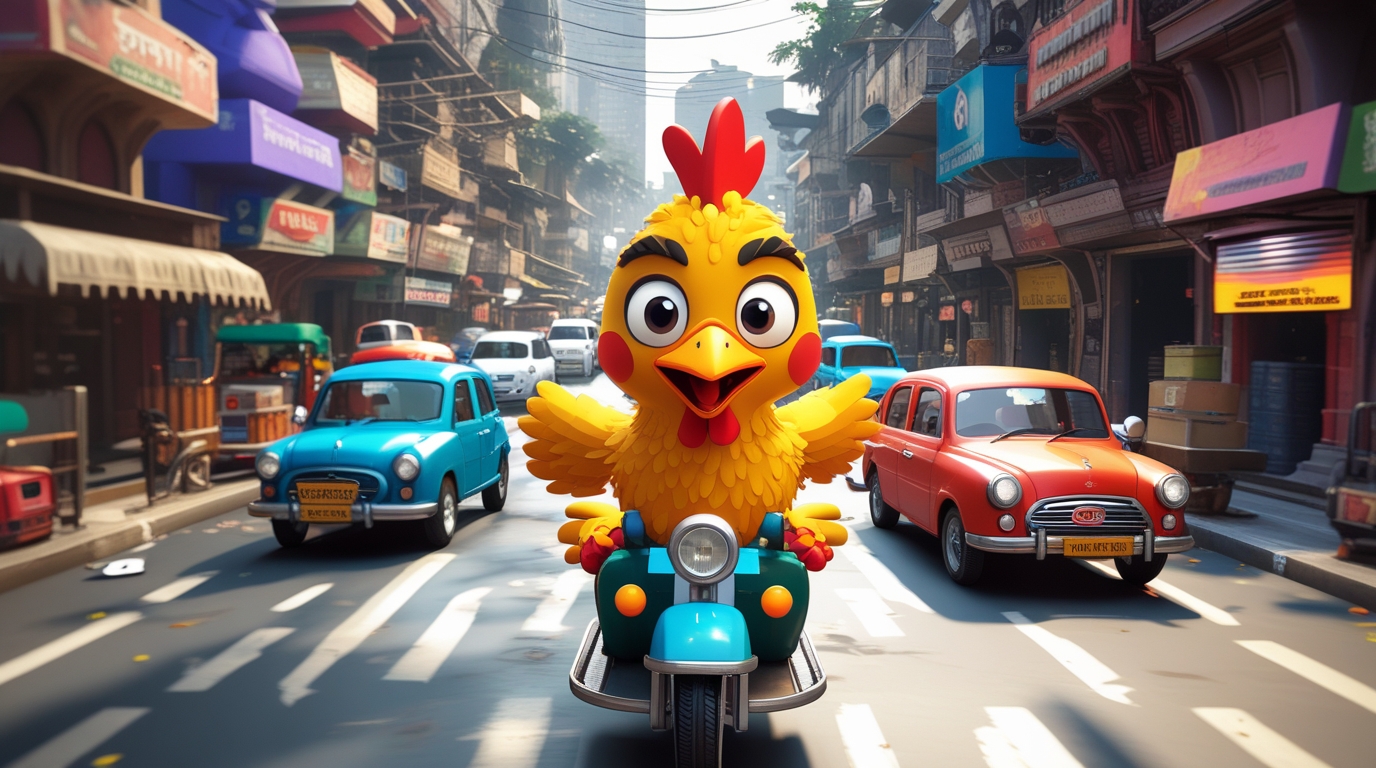 Chicken Road In Way Gameplay